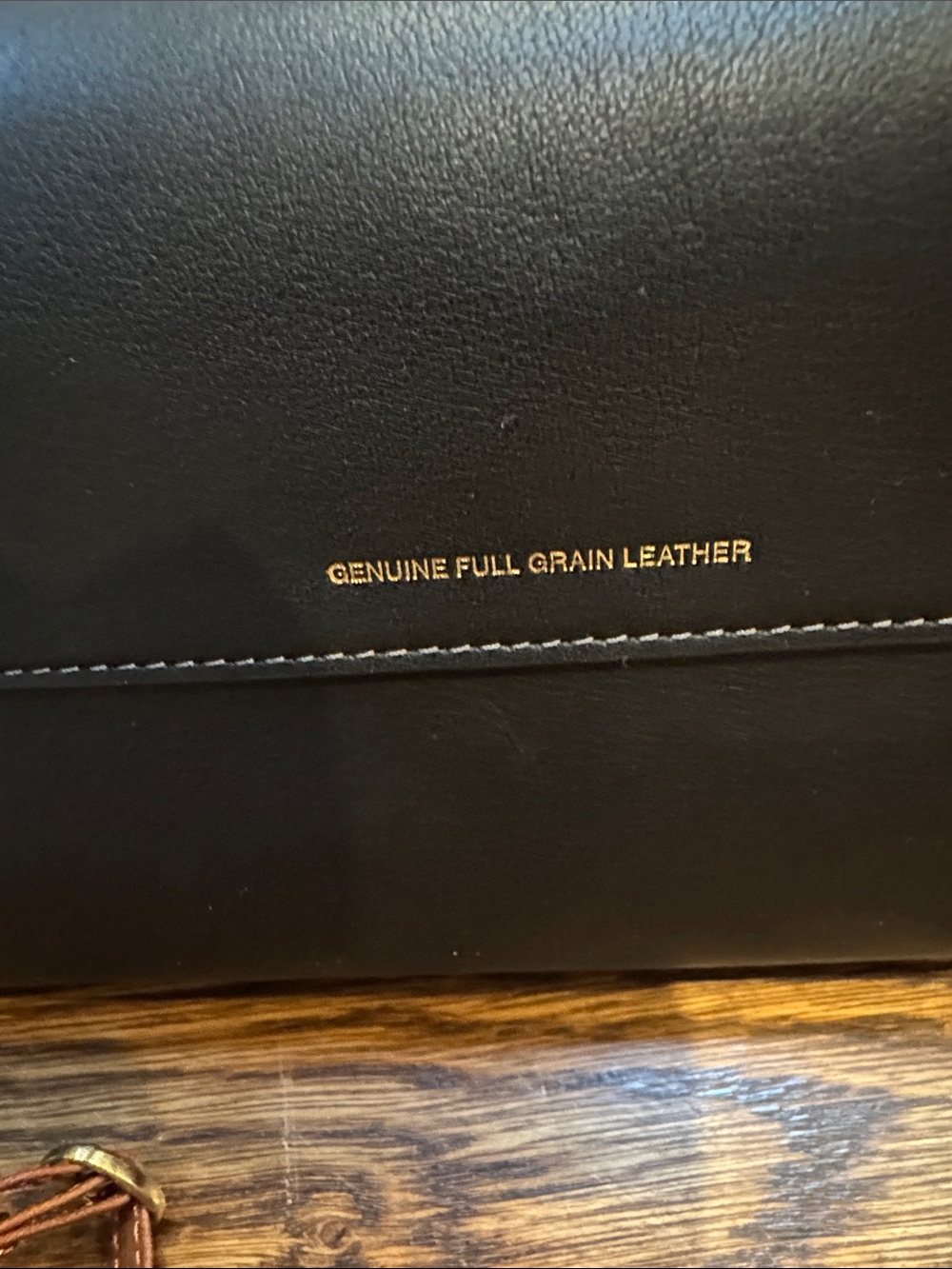 Coach Chelsea 36 Natural Grain Black Leather Shoulder Bag - Picture 8 of 15